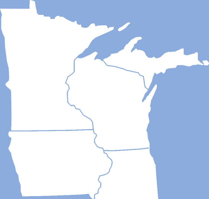 Log Cabins Wisconsin, Minnesota, Iowa, Illinois, Upper Peninsula